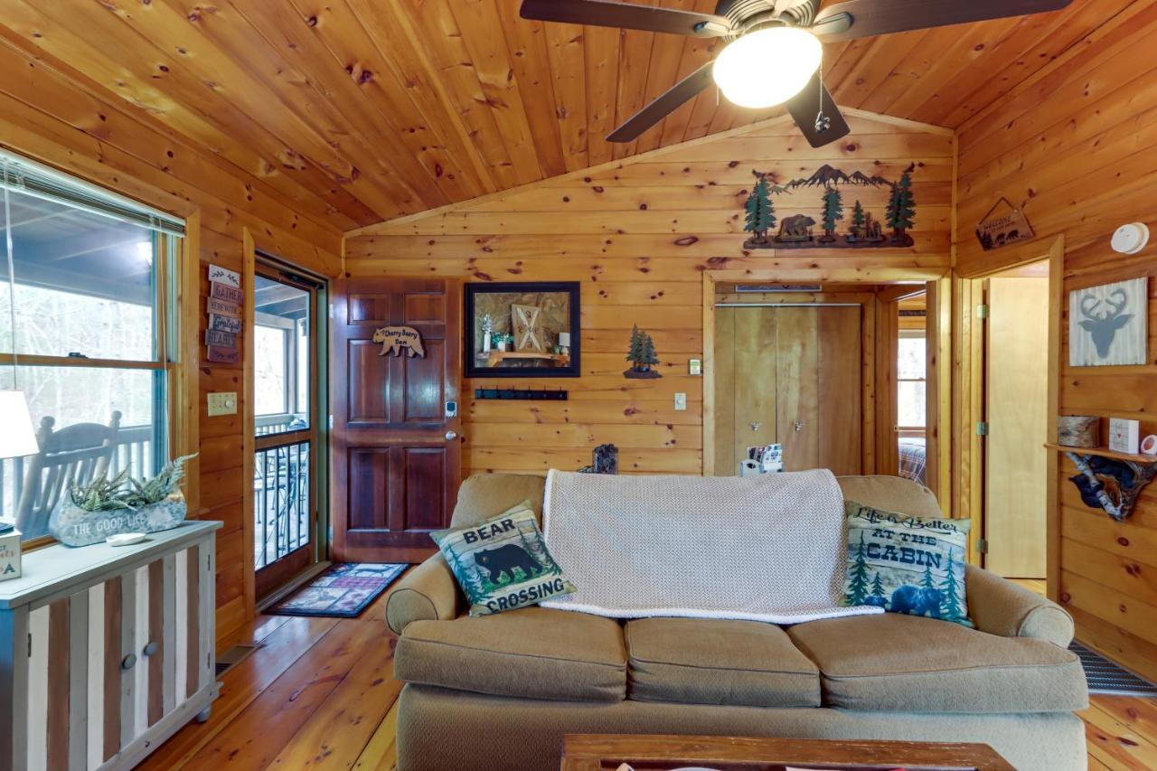 Blue Ridge Cozy Cabin In The Woods With Hot Tub! Exterior photo