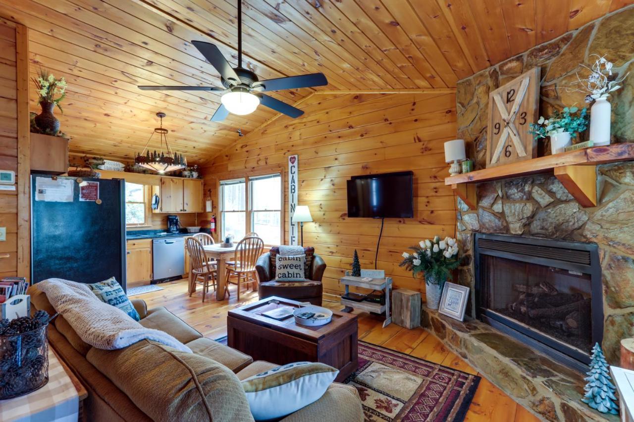 Blue Ridge Cozy Cabin In The Woods With Hot Tub! Exterior photo