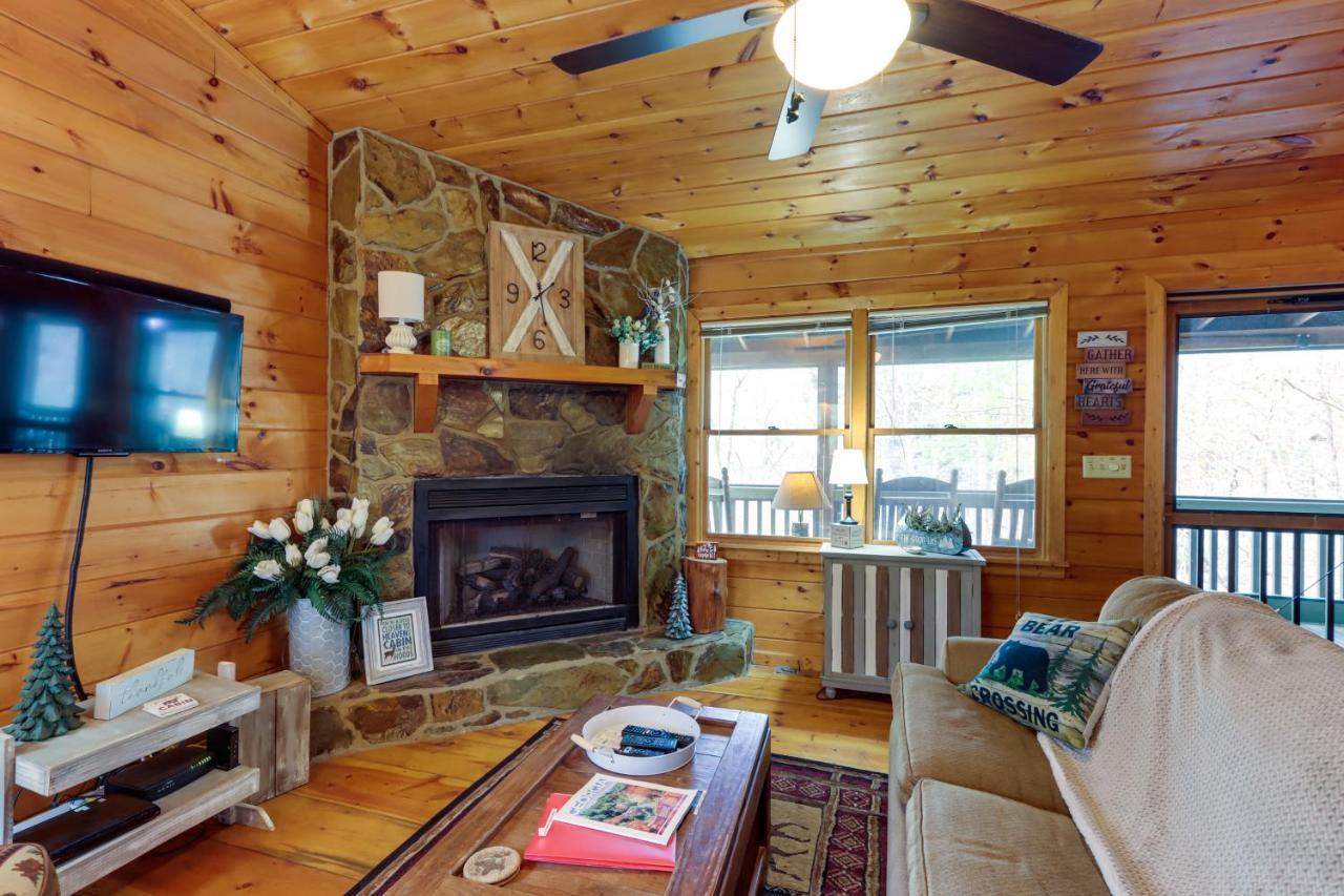 Blue Ridge Cozy Cabin In The Woods With Hot Tub! Exterior photo
