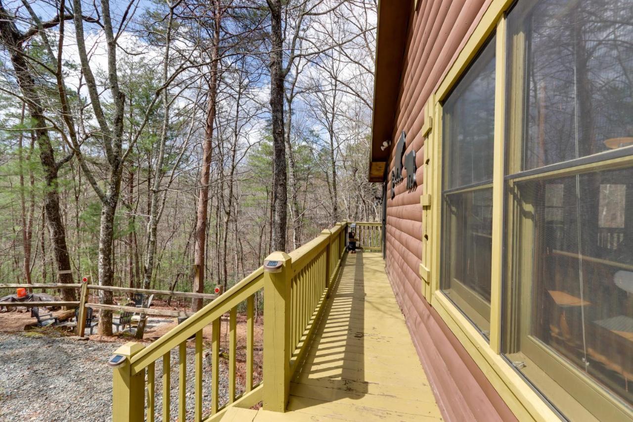 Blue Ridge Cozy Cabin In The Woods With Hot Tub! Exterior photo